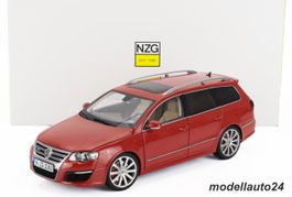 VW Passat Variant R36 tornado rot 2009 / NZG 1:18