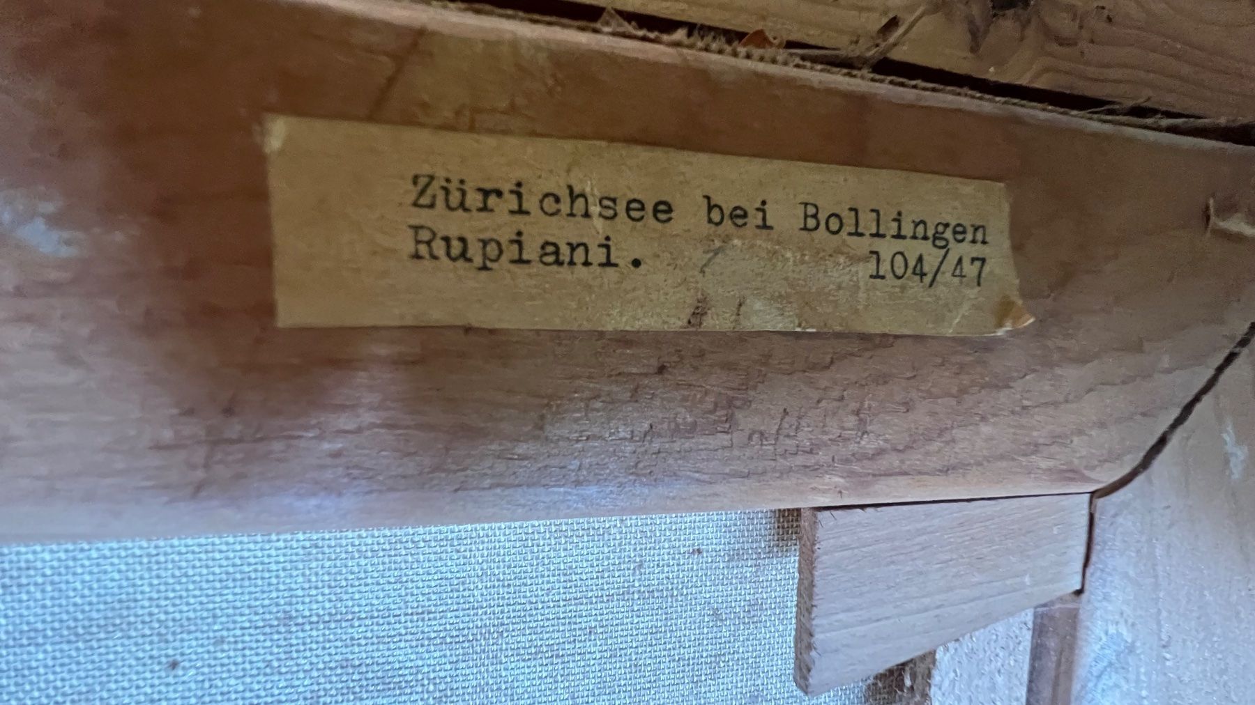 Dipinti: Alte Gemälde mit Signatur, Nr 15 – Usato da Illnau-Effretikon venduto da brockischweiz 4