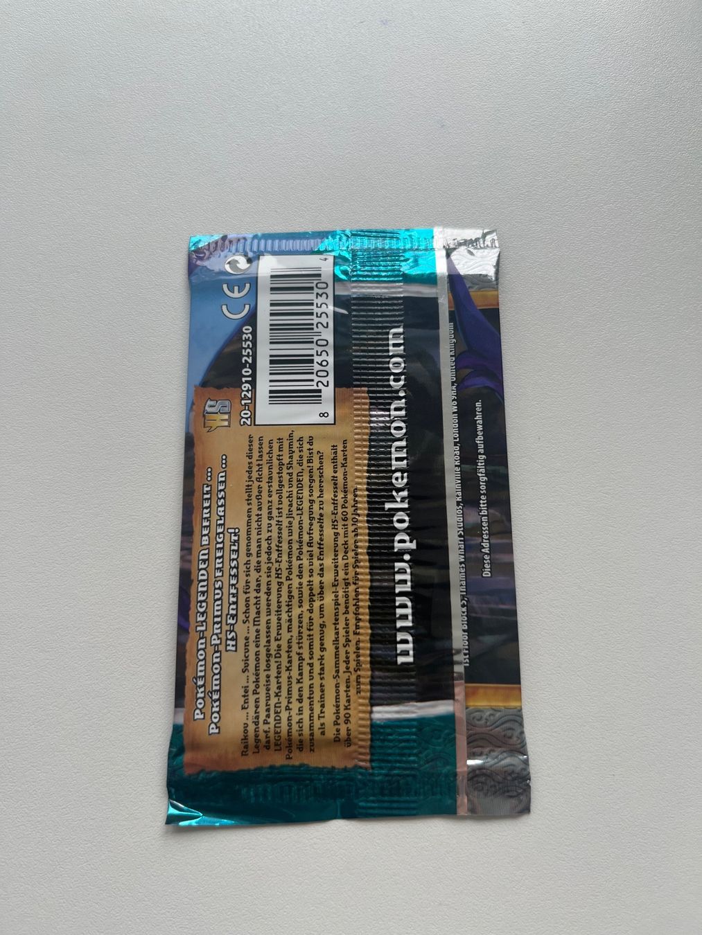 Pokémon Carte collezionabili: Pokémon HS Entfesselt Booster – Nuovo e nell'imballaggio originale da Zug venduto da Riconico 1