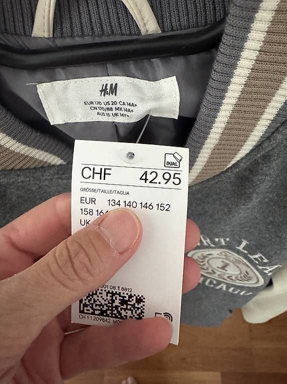 H&M Giacche & Cappotti: College Jacke von H&M NEU!! – Nuovo (secondo la descrizione) da Schüpbach venduto da digase 3