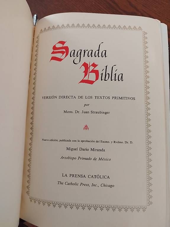 Libri: BIBLIA Sagrada  – Usato da Muralto venduto da pau_d2kx 1