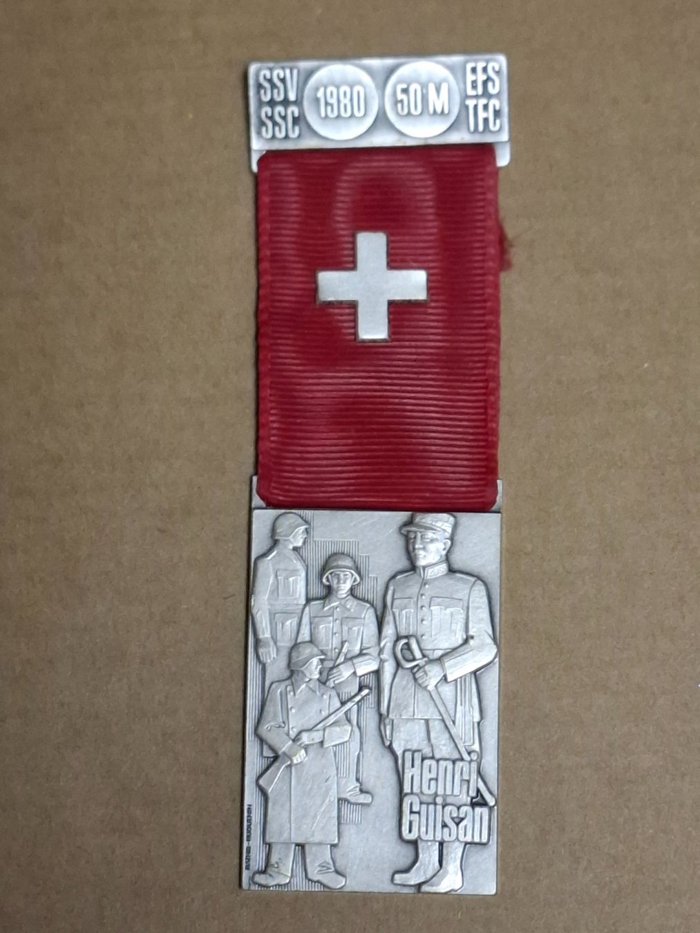 Medaglie: General Guisan (D518) – Usato da Schwanden GL venduto da Suvorov 2