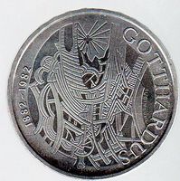 5 FR. 100 JAHRE GOTTHARDUS 1982 - ERHALT SIEHE SCAN