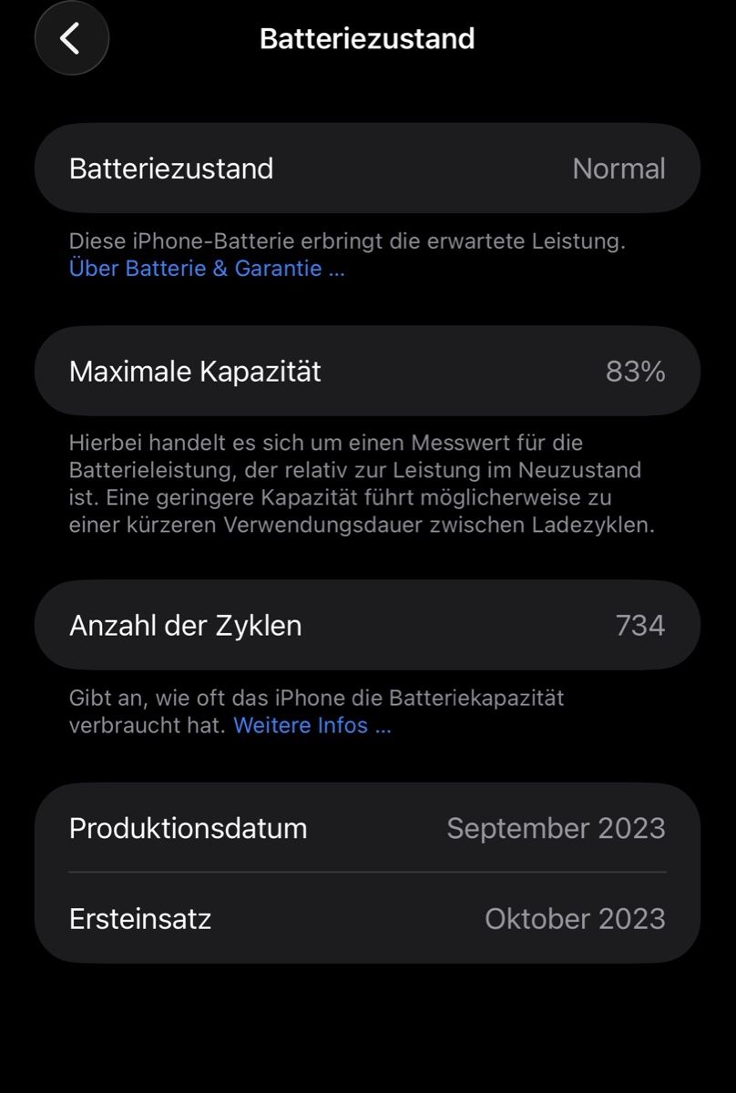 Apple Handys / Smartphones: Iphone 15 pro Max 1 TB – Gebraucht aus Buchrain von Jasikistler 8