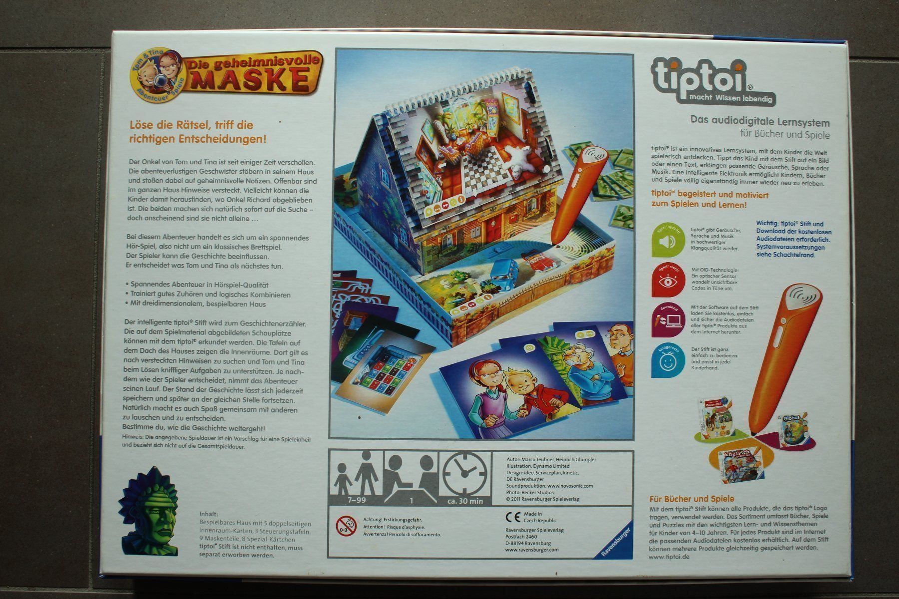 Ravensburger Giochi: Die geheimnisvolle Maske – Usato da Rorschacherberg venduto da Archiethe2 1