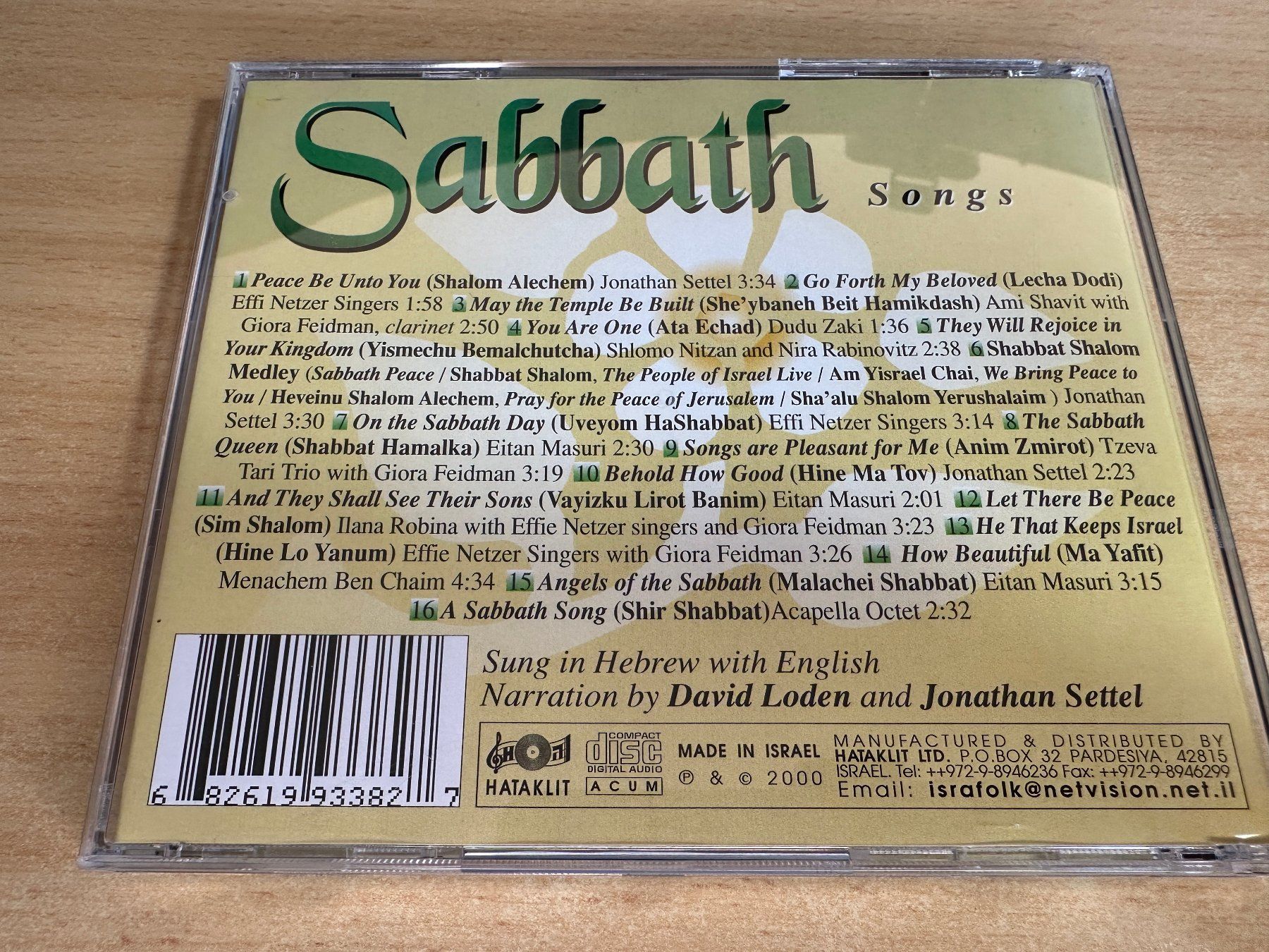 CD: B2 Various – Sabbath Songs – Usato da Rikon im Tösstal venduto da Alpenmutz 1