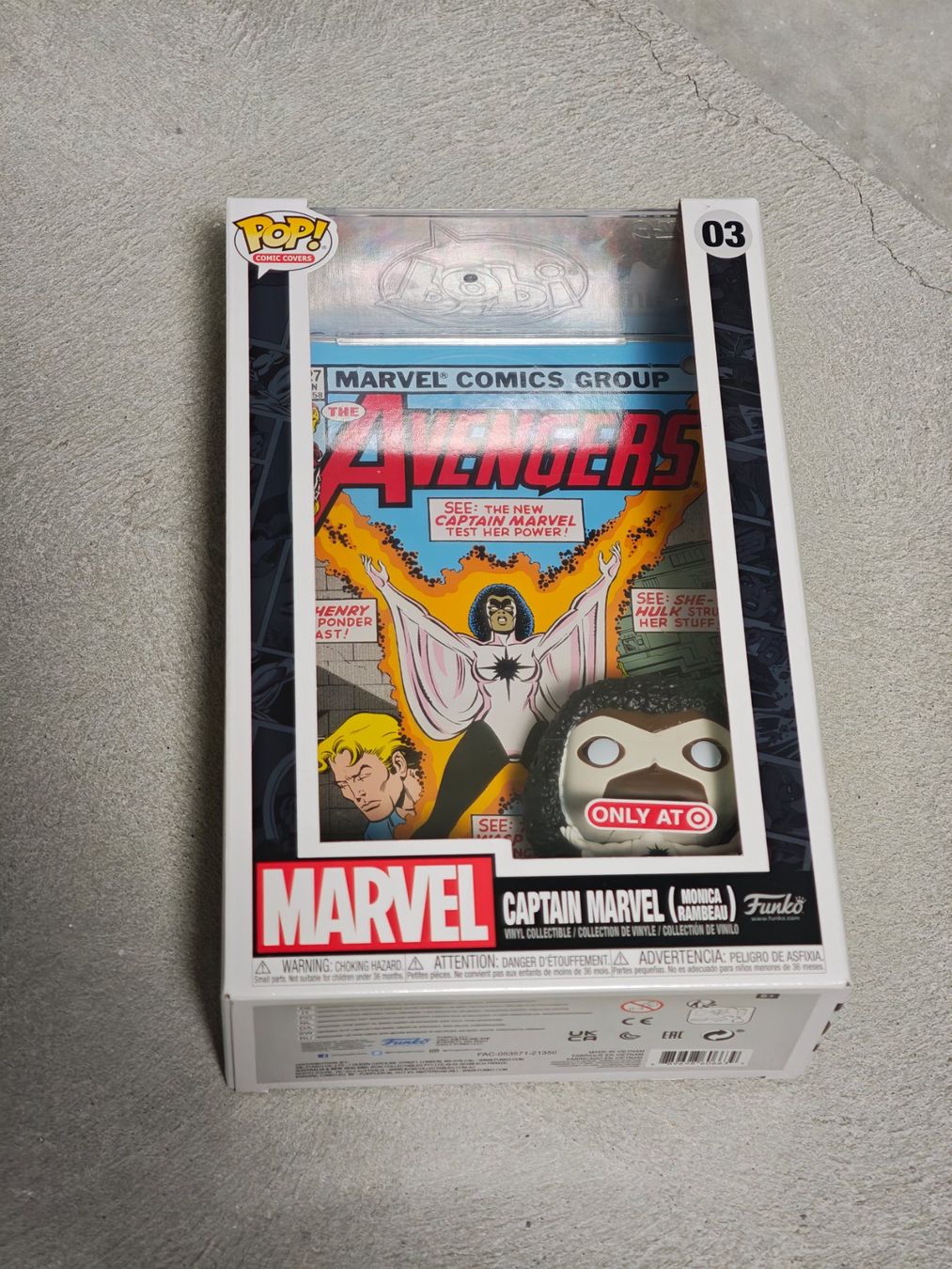Funko Statuette: Funko Pop! Captain Marvel Comic Covers im Hard Case – Nuovo e nell'imballaggio originale da Neuhausen am Rheinfall venduto da geekgadget