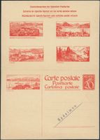 1925 - Ganzsachen - Doppelpostkarten - Spécimen