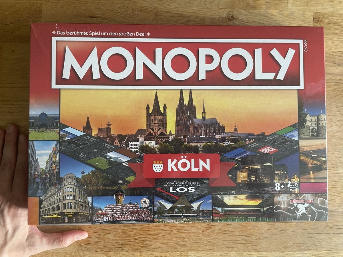 Giochi: Monopoly Köln-Edition - neu & OVP – Nuovo e nell'imballaggio originale da Kloten venduto da Bevandes