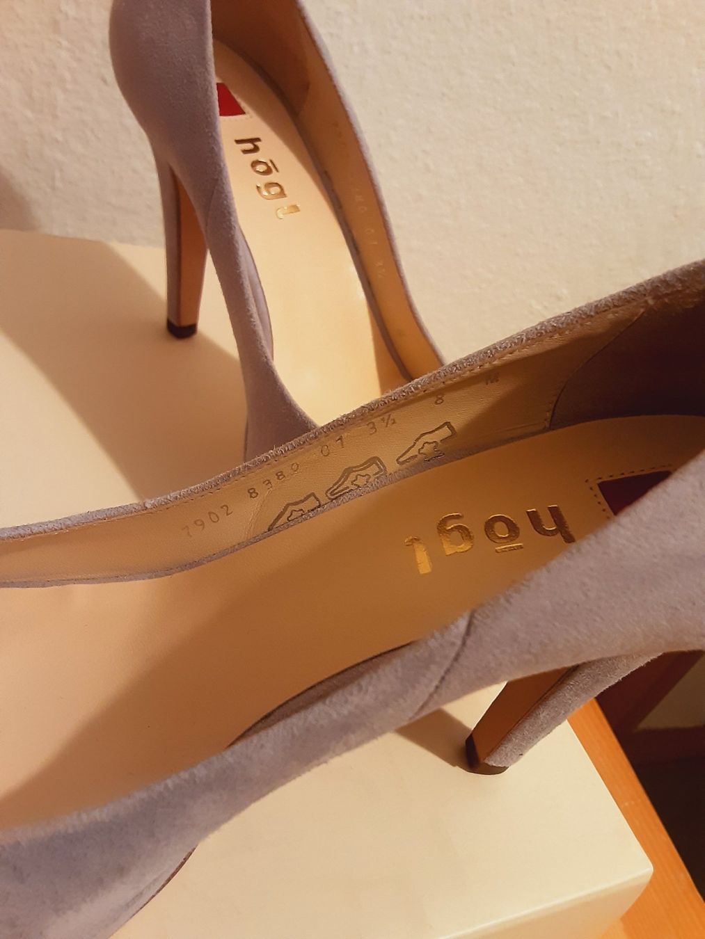 Högl Scarpe da donna: Högl Plateau Peep Toe Pumps – Nuovo e nell'imballaggio originale da Glattfelden venduto da Roman2504 7