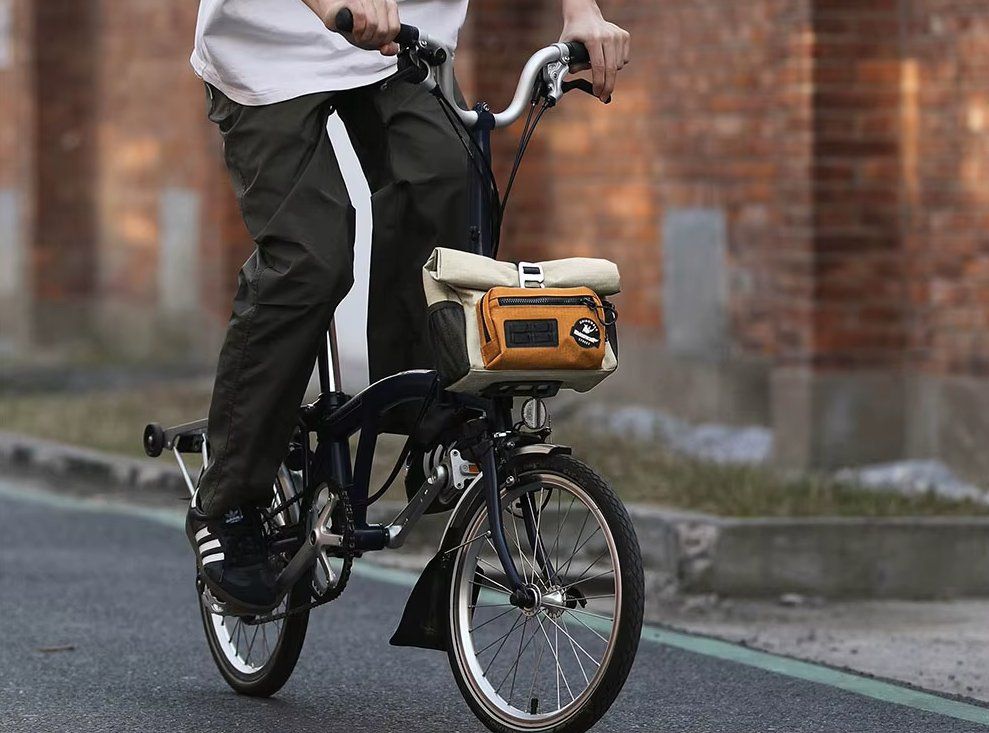 Borse: 2-in-1 Rolltop Lenkertasche für Brompton – Nuovo e nell'imballaggio originale da Geneve venduto da Titi2008 8