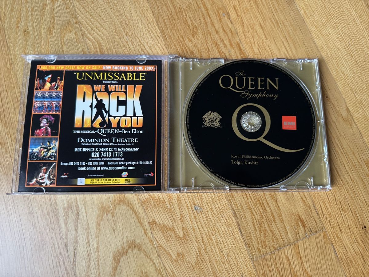 CD: "The Queen Symphony" CD  – Usato da Zürich venduto da wtpooh 3