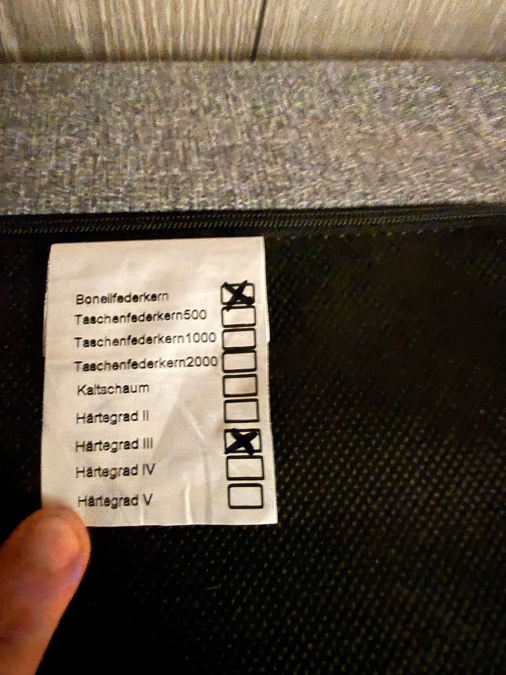Letti: Boxspringbett 140x200 Härtegrad III mit Bonellfederkern – Nuovo (secondo la descrizione) da Niedergösgen venduto da Macale97 2
