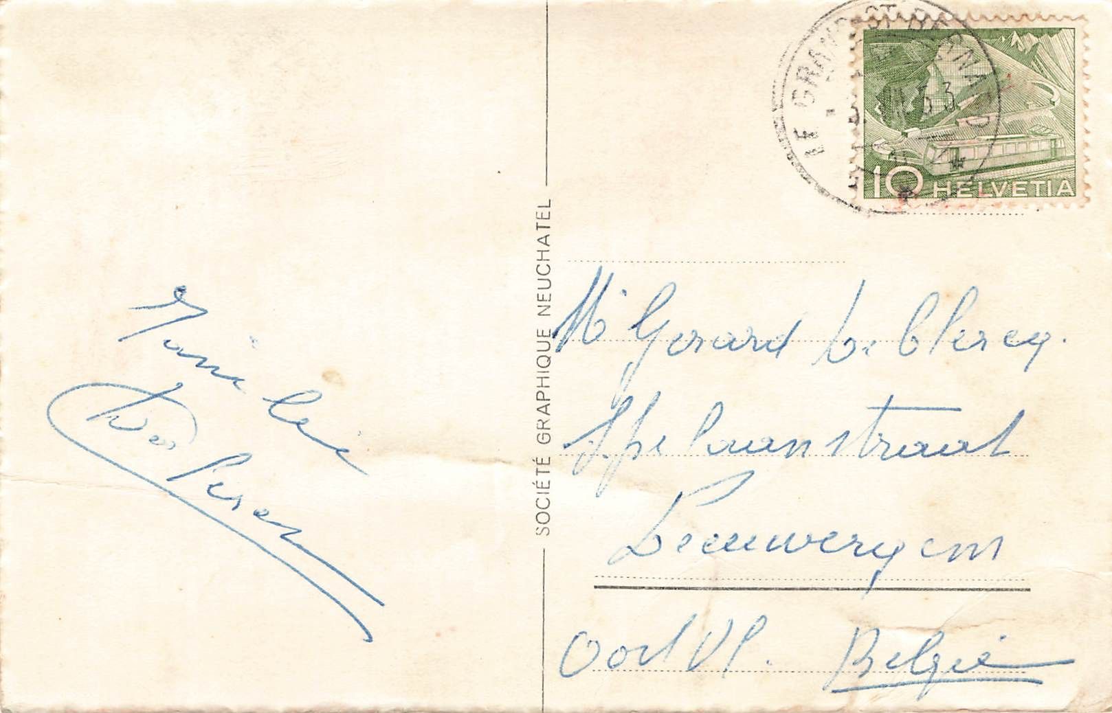 Cartoline postali: Hospiz Grand St. Bernard – Usato da Biasca venduto da Blenio71 1