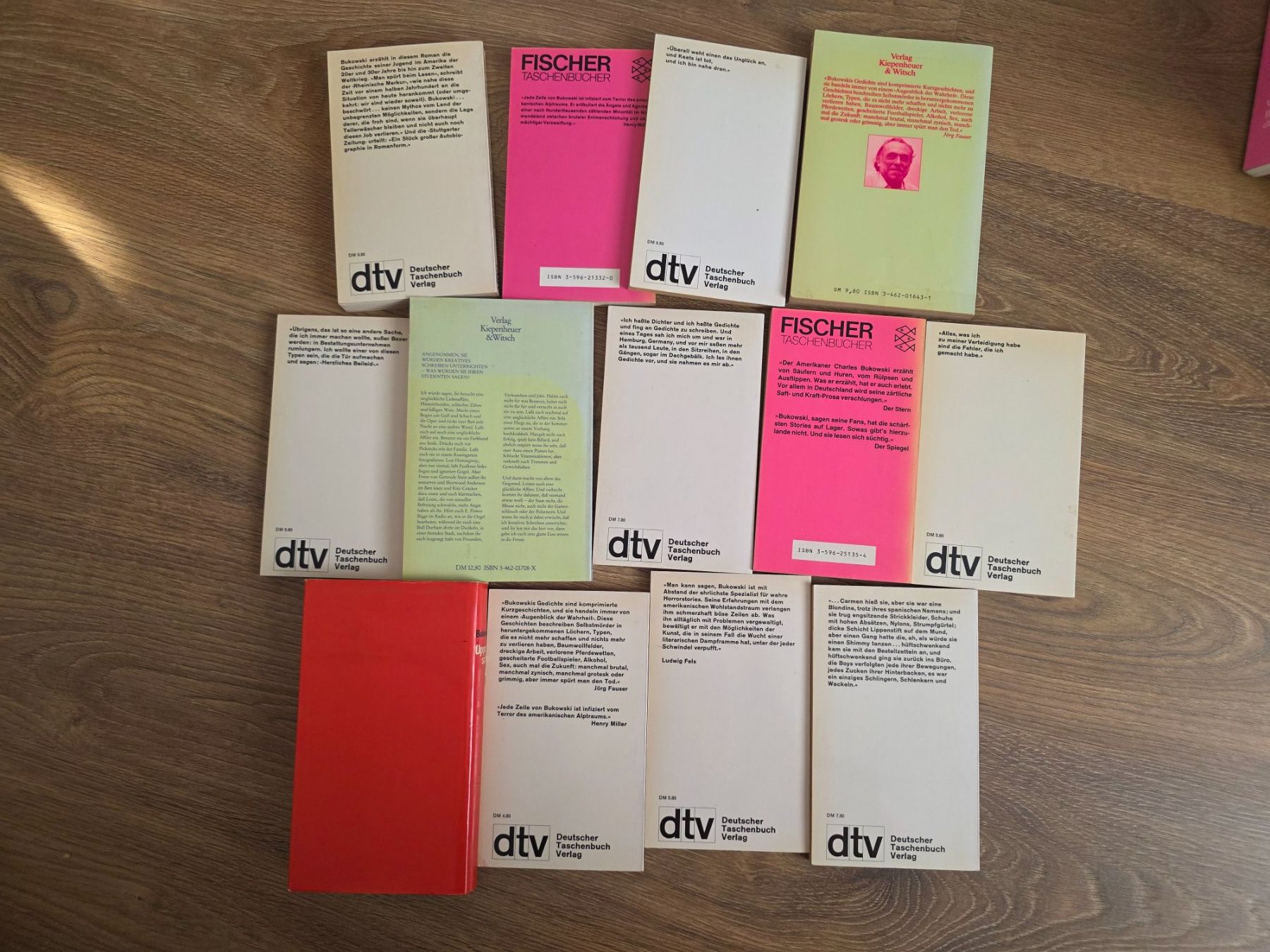 Libri: Bücherpaket Charles Bukowski (13 Stk) – Usato da Nebikon venduto da Japostyle_2 1