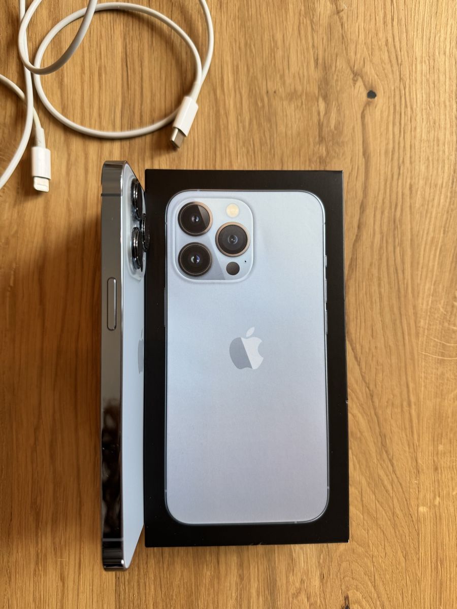 Apple Telefoni cellulari / Smartphones: iPhone 13 Pro 128GB Sierra Blue – Nuovo (secondo la descrizione) da Reinach BL venduto da uniquejules 3
