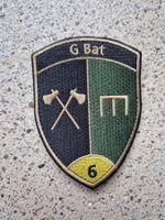 *** Badge G Bat 6 mit klett ***