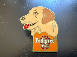 Vintage Pedigree Pal Hunde-Anstecker, Rarität aus 1993!