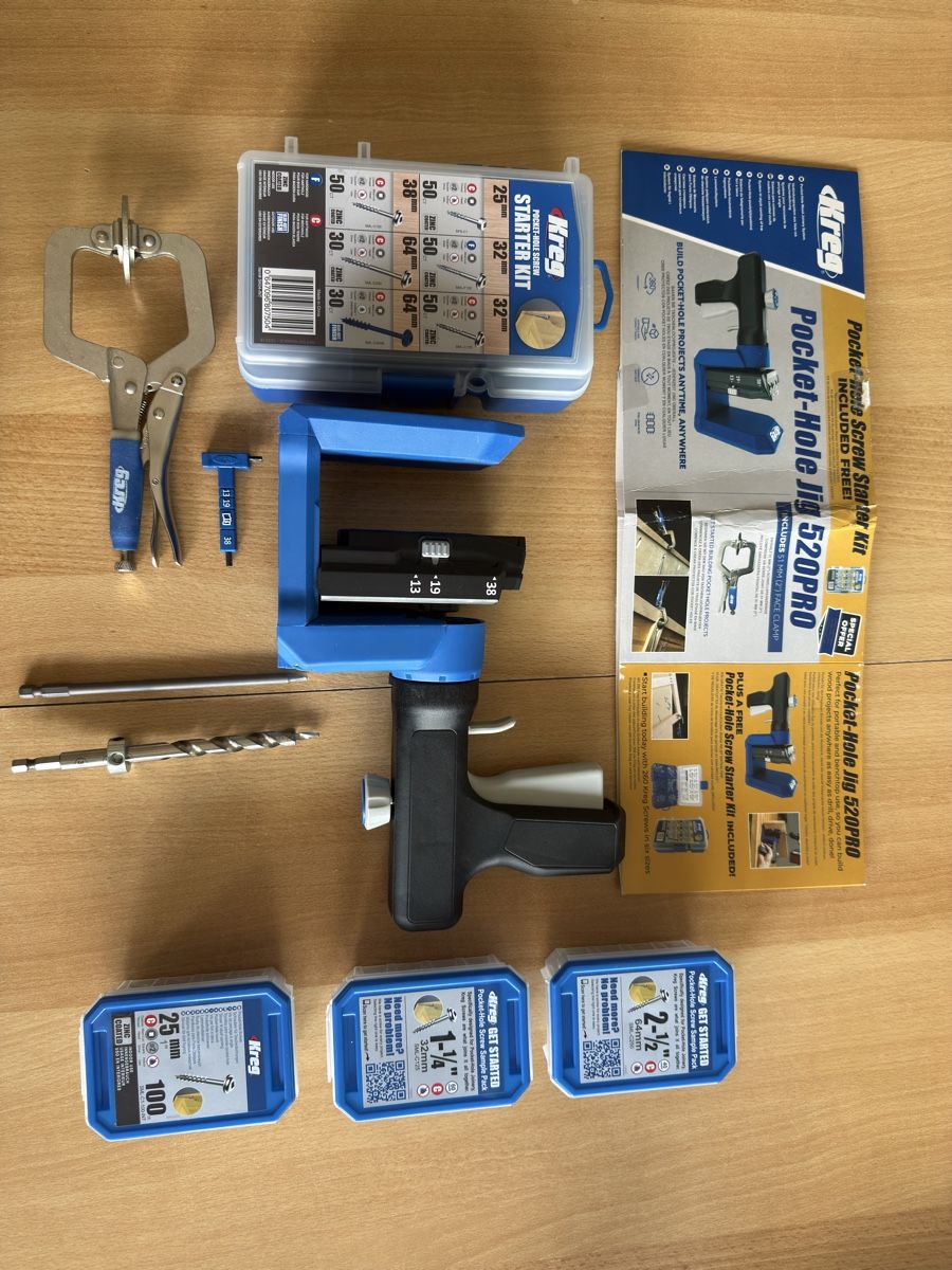 Tutti gli attrezzi: Kreg Pocket-Hole Jig 520PRO Set   – Usato da Grenchen venduto da Landy1