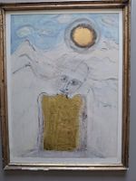 Ella Lanz Bild (Originalarbeit) 53 x 40,5 cm gerahmt