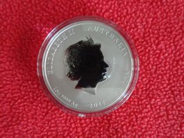 Australien Lunar ll 1 Unze Silber - 2018 - Jahr des Hundes