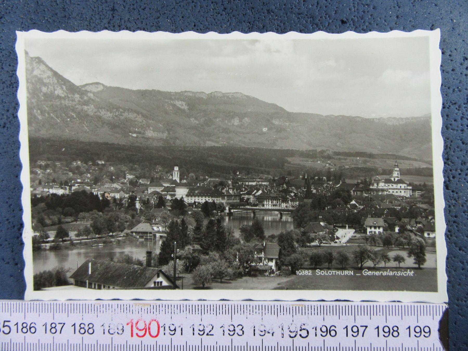Ansichtskarten: SOLOTHURN  1940 GENERALANSICHT SO AK – Gebraucht aus Ettingen von Hausi4711