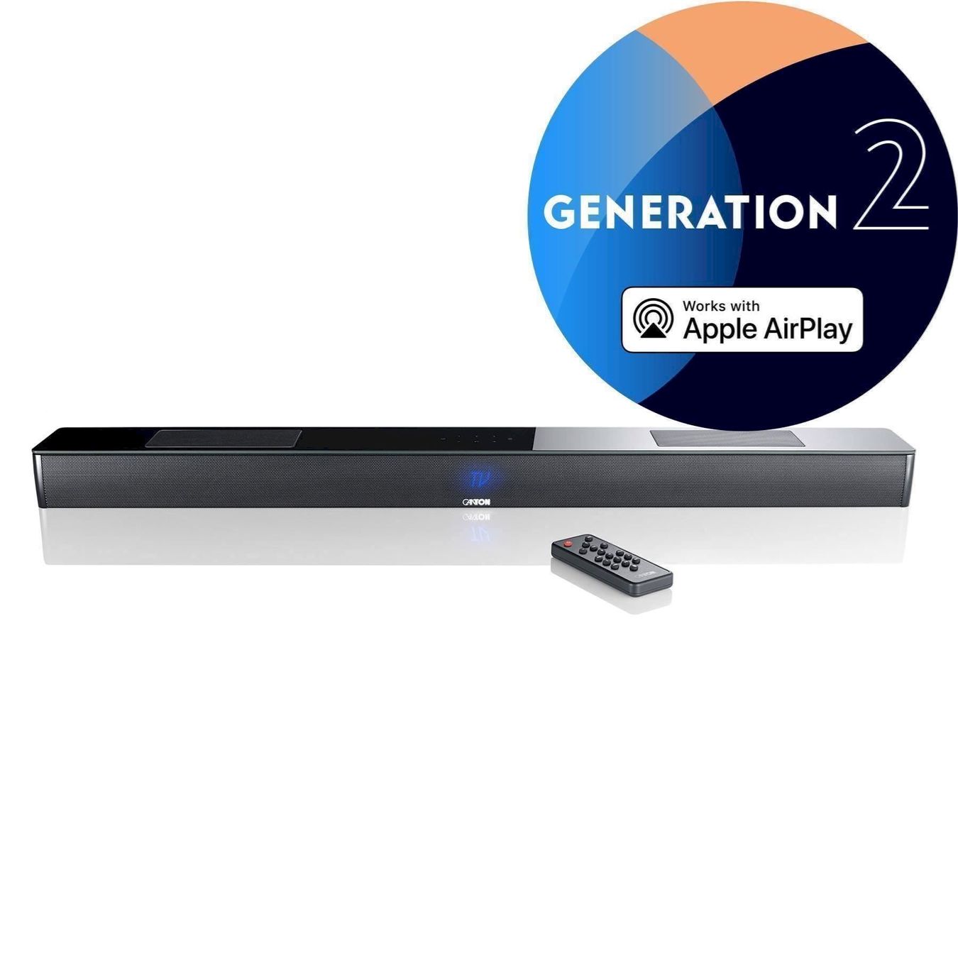 Home Cinema: Canton Smart Soundbar 10 2. Gen. schwarz – Nuovo e nell'imballaggio originale da Bottighofen venduto da zaap