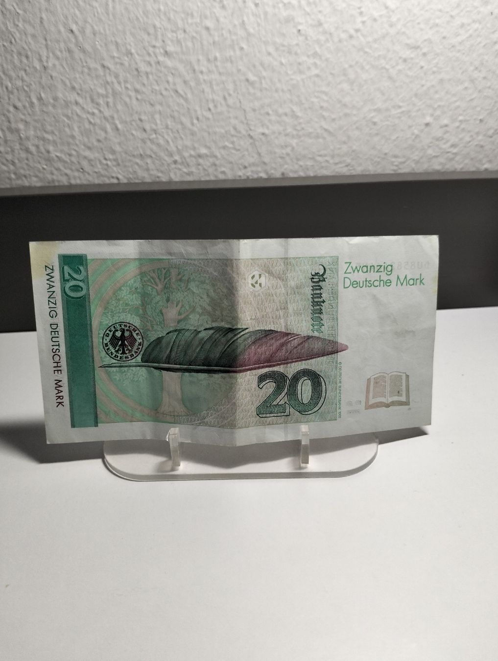 Banknoten: 20 Deutsche Mark banconota usata – Gebraucht aus Giubiasco von Bjiorn 1
