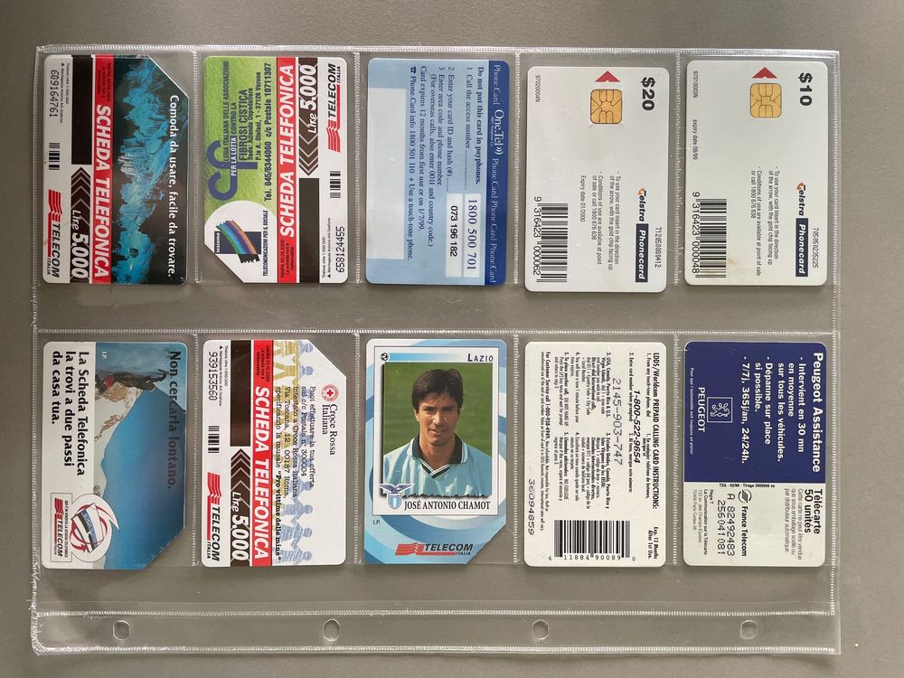 Cartes de téléphone: 10 diverse Taxcards aus dem Ausland – D'occasion à Erlen par SaFehr 1