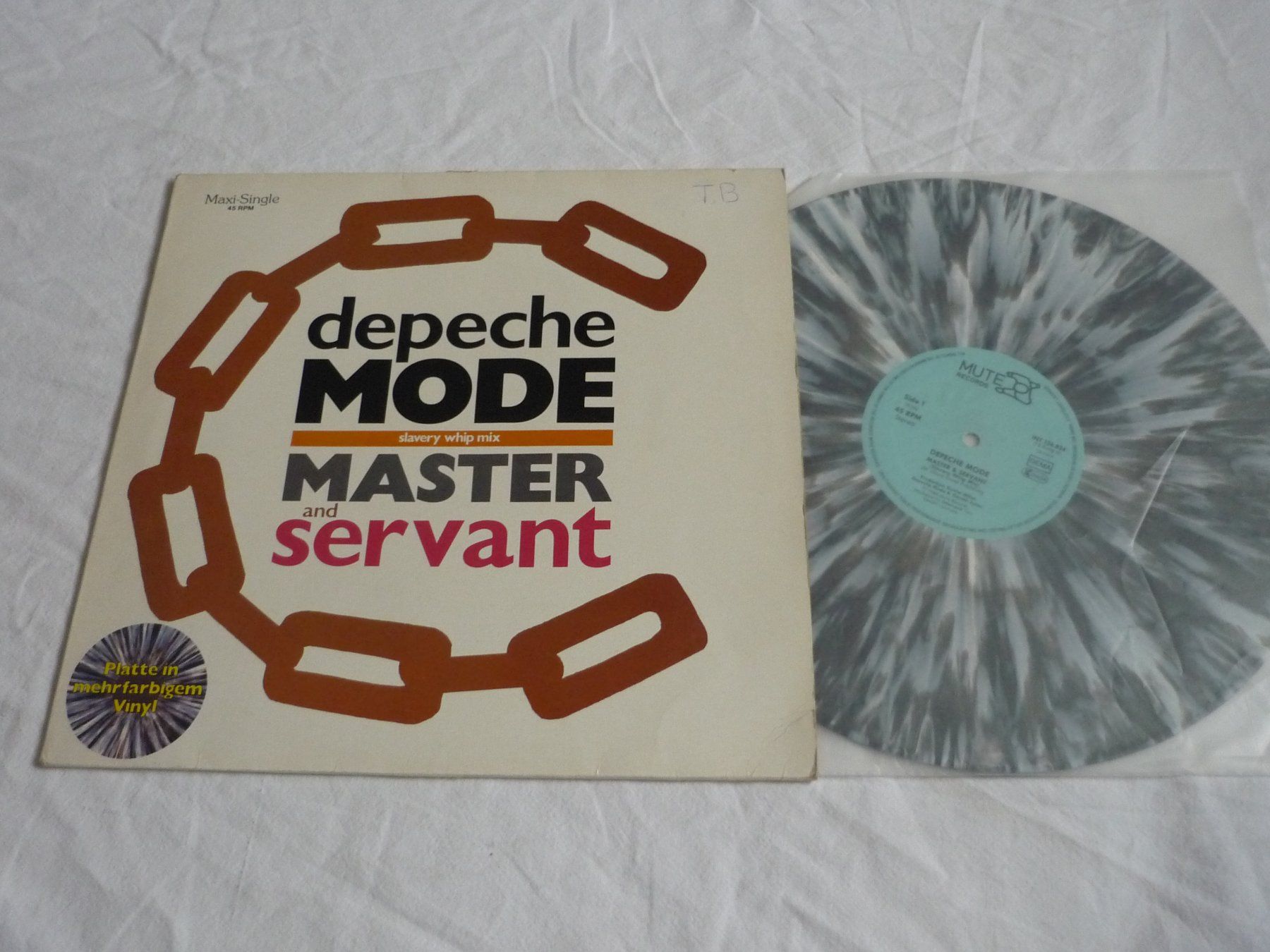Dischi in vinile: (S) Depeche Mode - Master and servant - Rar Vinyl – Usato da Beringen venduto da Flatretriever