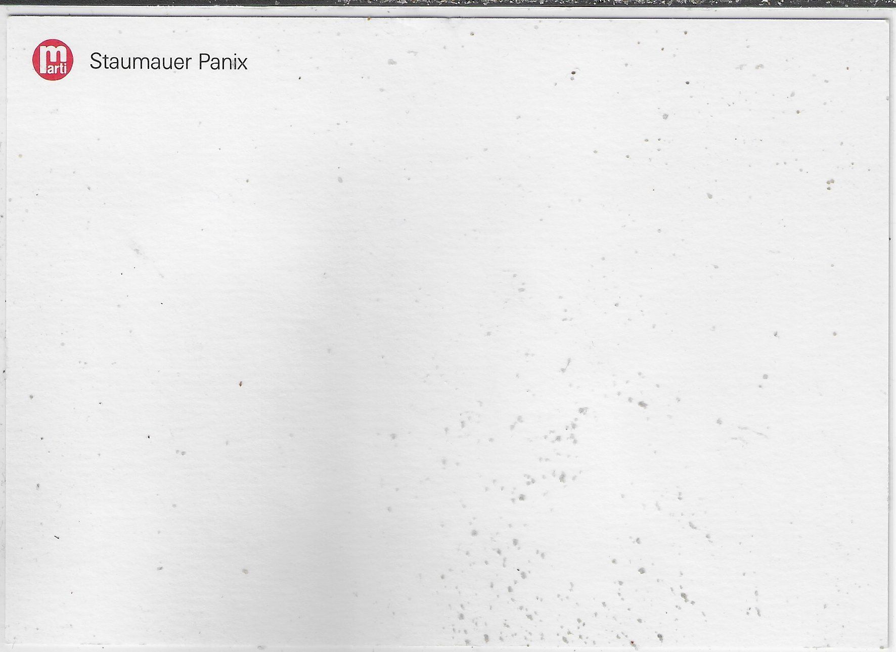 Cartoline postali: Flugaufnahme Staumauer Panix - Marti Bau – Usato da Ettingen venduto da Kartenplanet 1