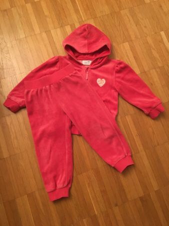 Flauschiger Trainingsanzug Homedress, Gr. 86