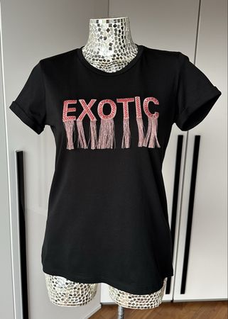 T-shirt nera in cotone Imperial **NUOVA**