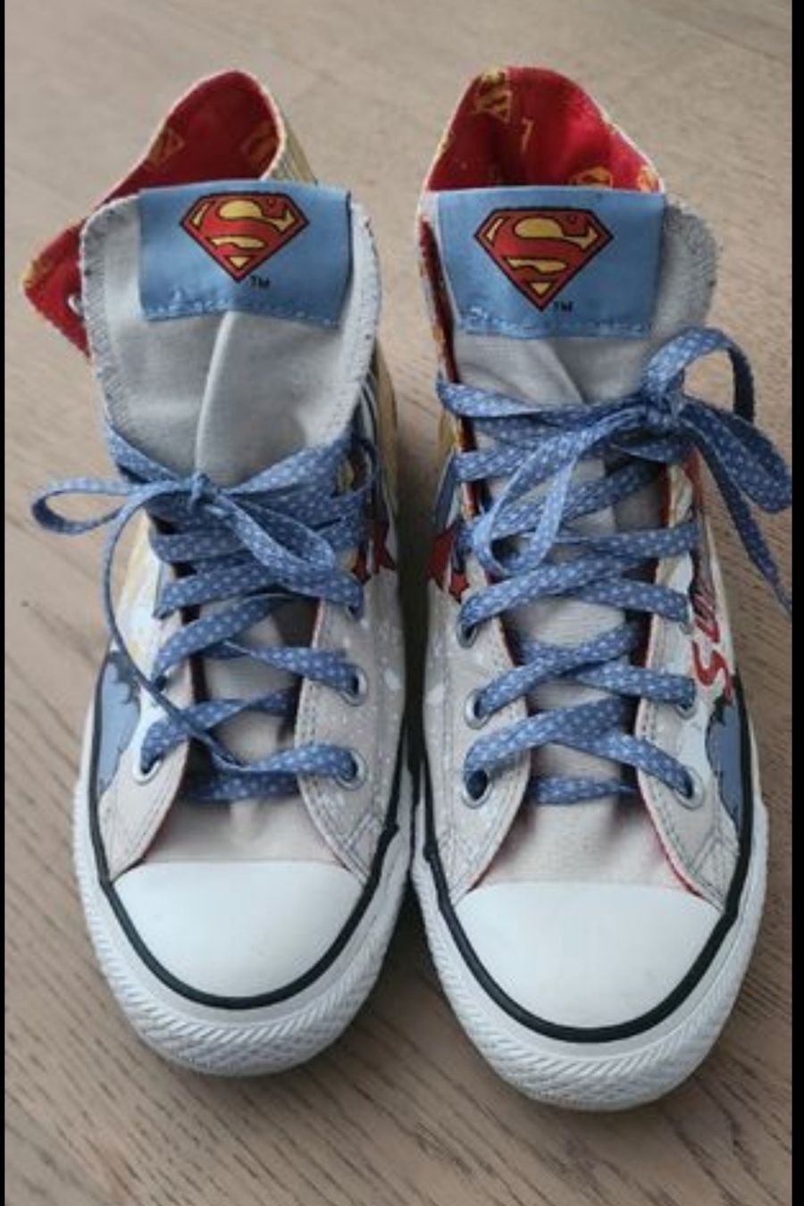 Converse Scarpe da uomo: Cool Converse High Superman Sneakers Ltd Edition – Nuovo (secondo la descrizione) da Rotkreuz venduto da SiSi-13 2