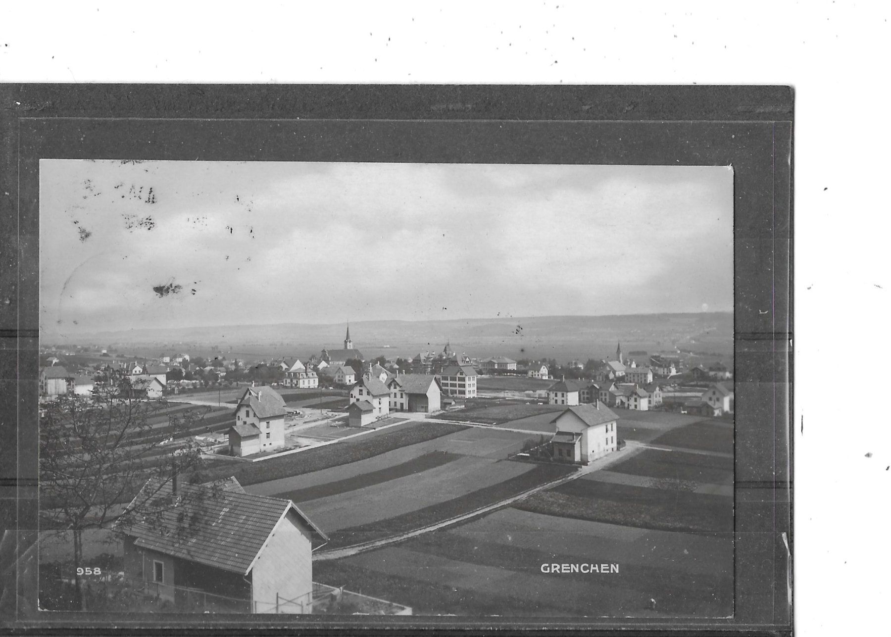 Ansichtskarten: SO Grenchen 1914 – Gebraucht aus Schocherswil von Wilare