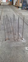 Tischbeine Metall 6 Stk. Haarnadel-Design ca. 71cm hoch