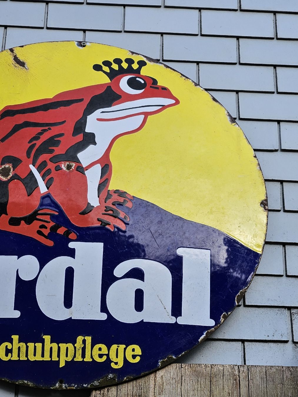 Insegne: emailschild erdal – Difettoso da Schwellbrunn venduto da Rosaroterpanter 2