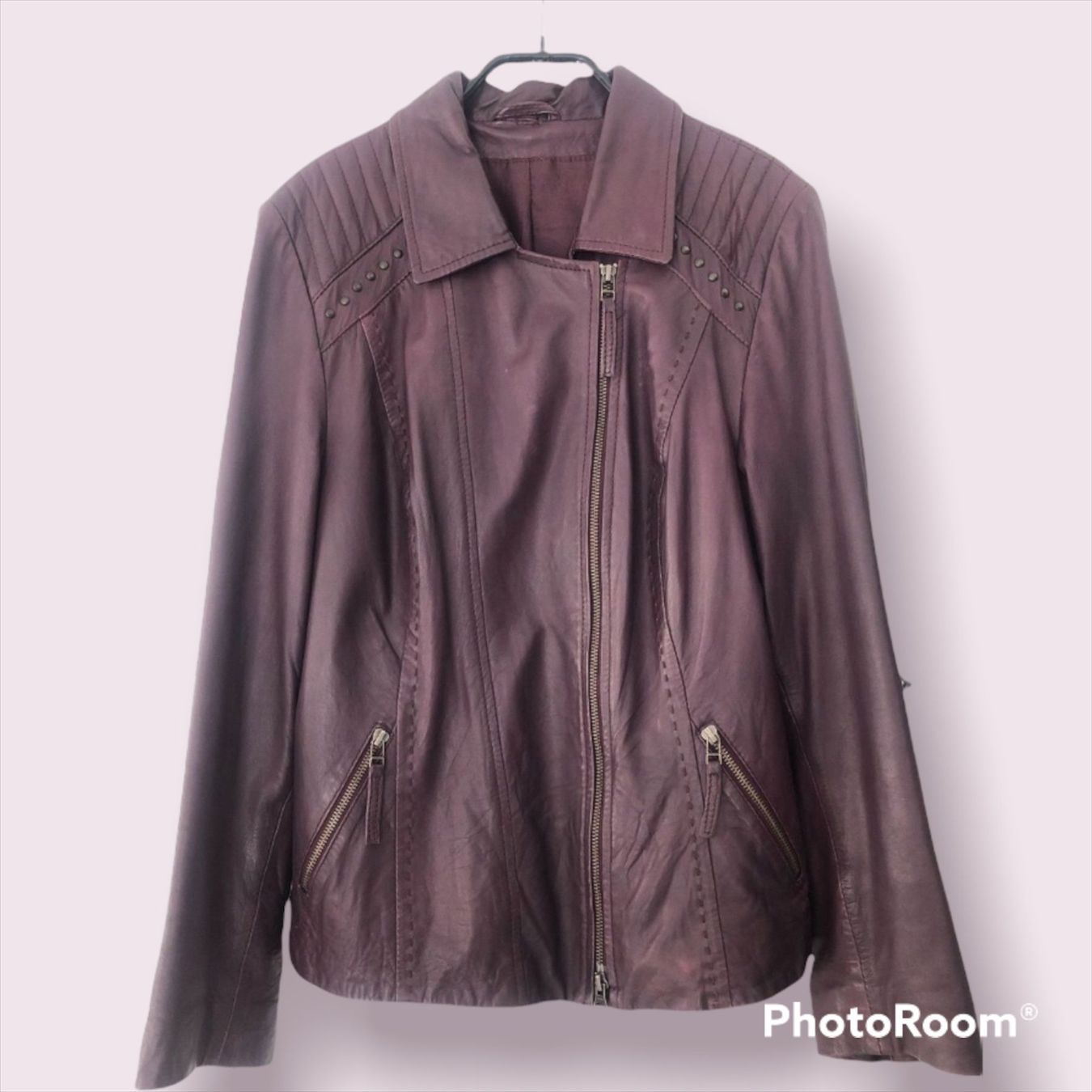 Giacche: Weiche Lederjacke mit Nieten M – Nuovo (secondo la descrizione) da Hendschiken venduto da Uraniali 4