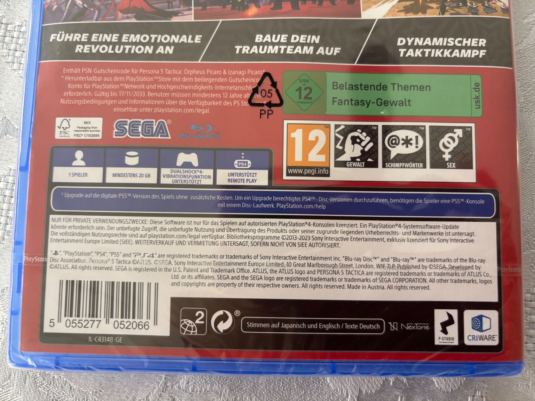 Giochi: Persona 5 Pactical (NEU) – Nuovo e nell'imballaggio originale da Frenkendorf venduto da gelbeZinnie 2