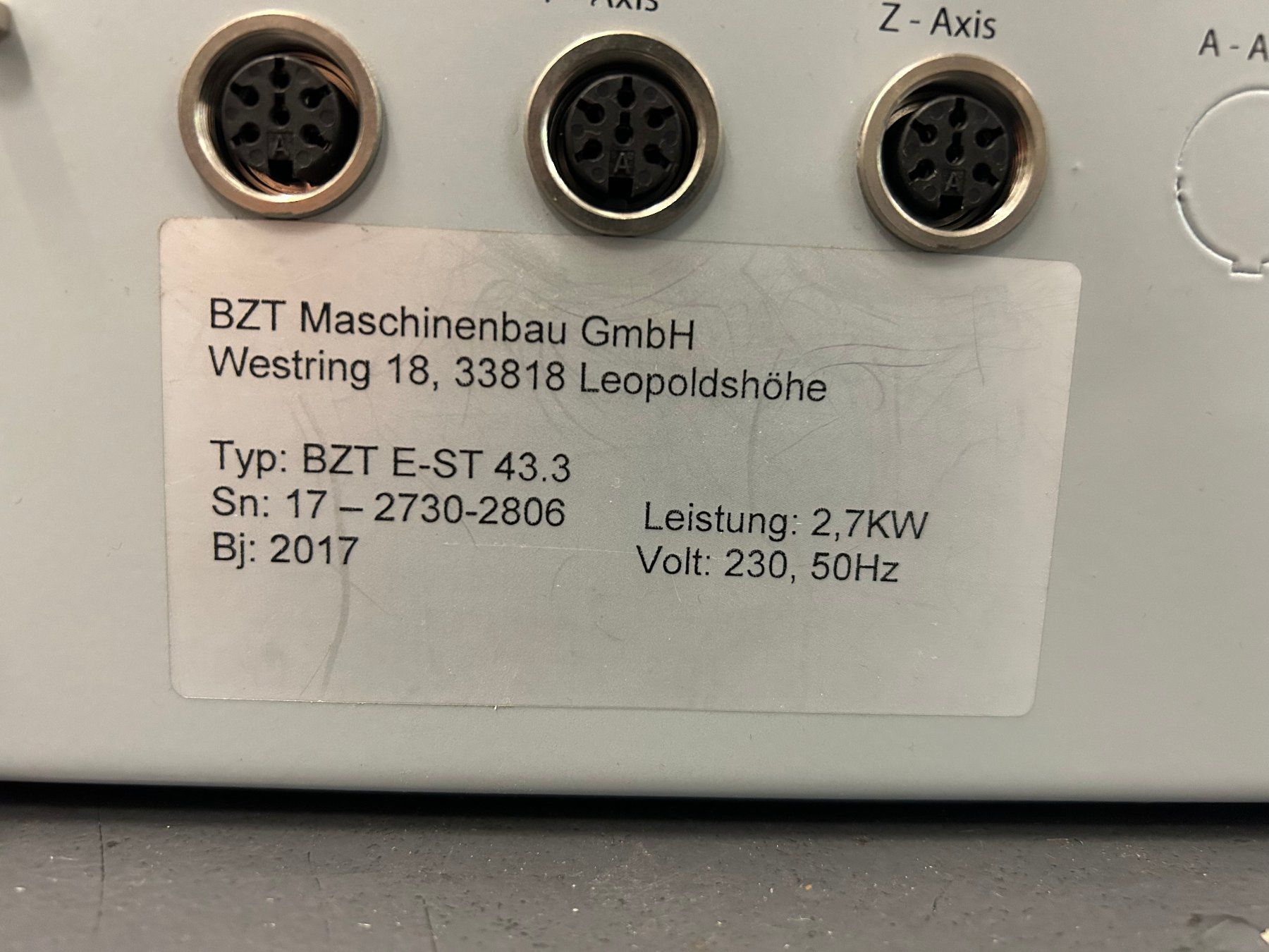 Tutte le macchine: BZT CNC-Fräse – Usato da Biel/Bienne venduto da GFF_Admin 3