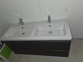 Catalano Doppelwaschbecken mit passendem Unterbau 