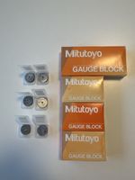 Set Emuge Gewinde-Lehrringe und Mitutoyo Endmasse