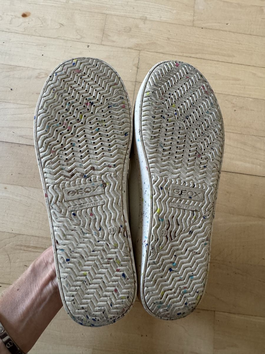 Geox Schuhe für Jungen: GEOX Panda Sneaker Weiss Gr. 33 – Neu (gemäss Beschreibung) aus Basel von mot_2r9g 8