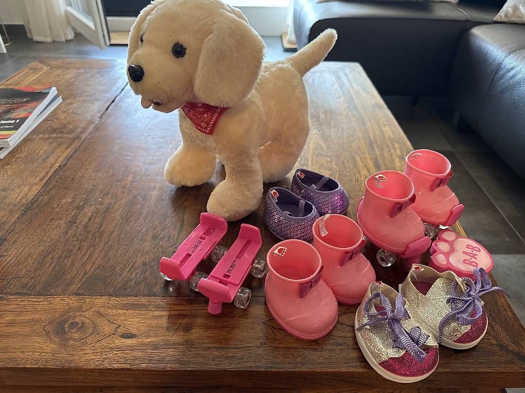 Giocattoli: Peluche chien Build-A-Bear + accessoires – Usato da Versoix venduto da Tamaze47 1