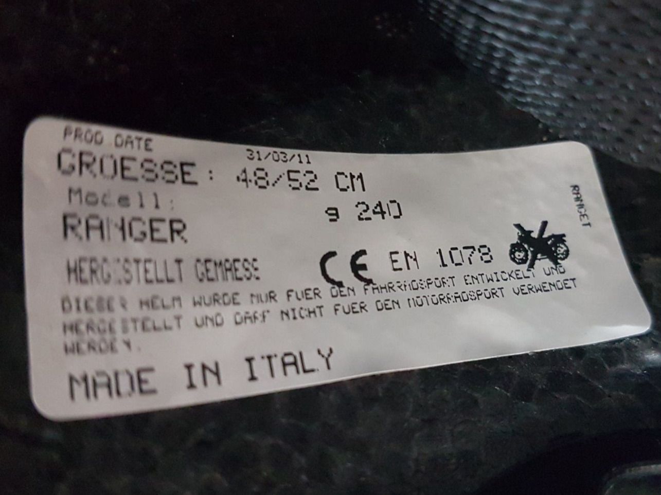 Caschi: Kinder Fahrradhelm Leopard Grösse 48/52 – Usato da Teufenthal AG venduto da boebe071 5