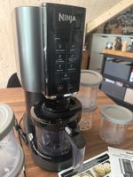 NINJA Creami Eis-Maschine mit Bechern, neuwertig