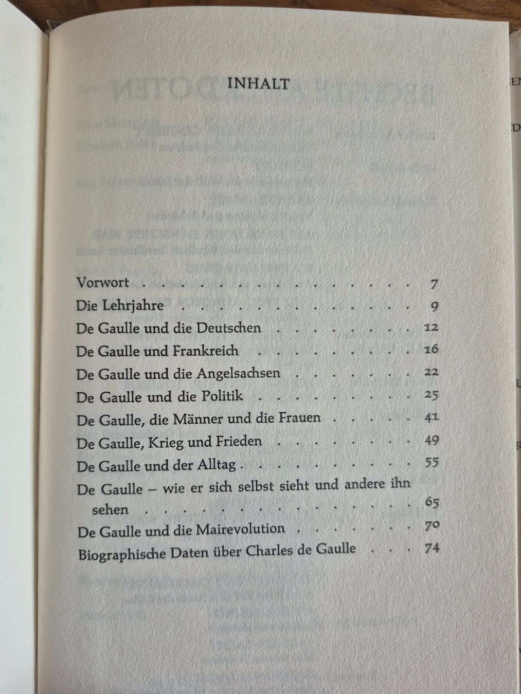 Livres: De Gaulle Anekdoten – D'occasion à Balsthal par Jamamoegg 1