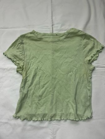 Damen T-Shirt hellgrün Grösse S leicht gebraucht