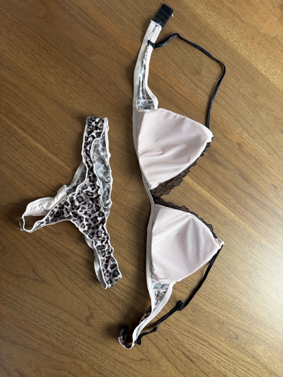 Altra biancheria intima: neu Dessous-Set BH & Tanga Leo Print Gr M – Nuovo (secondo la descrizione) da Weggis venduto da Doris 1