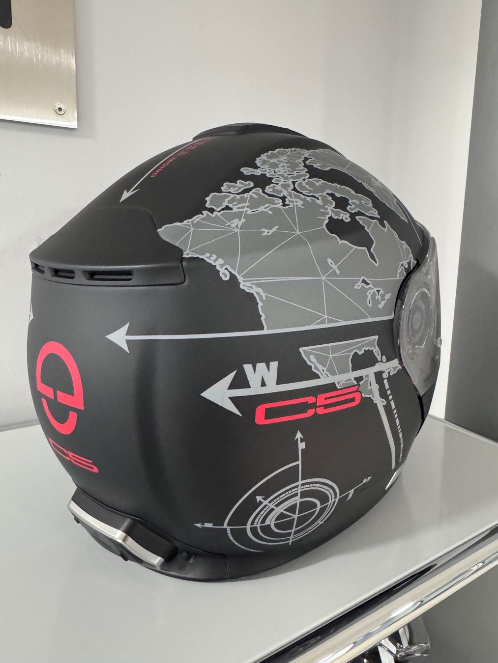 Schuberth Caschi & visiere: Casque modulaire Schubert C5 intercom – Nuovo (secondo la descrizione) da Satigny venduto da z750 3